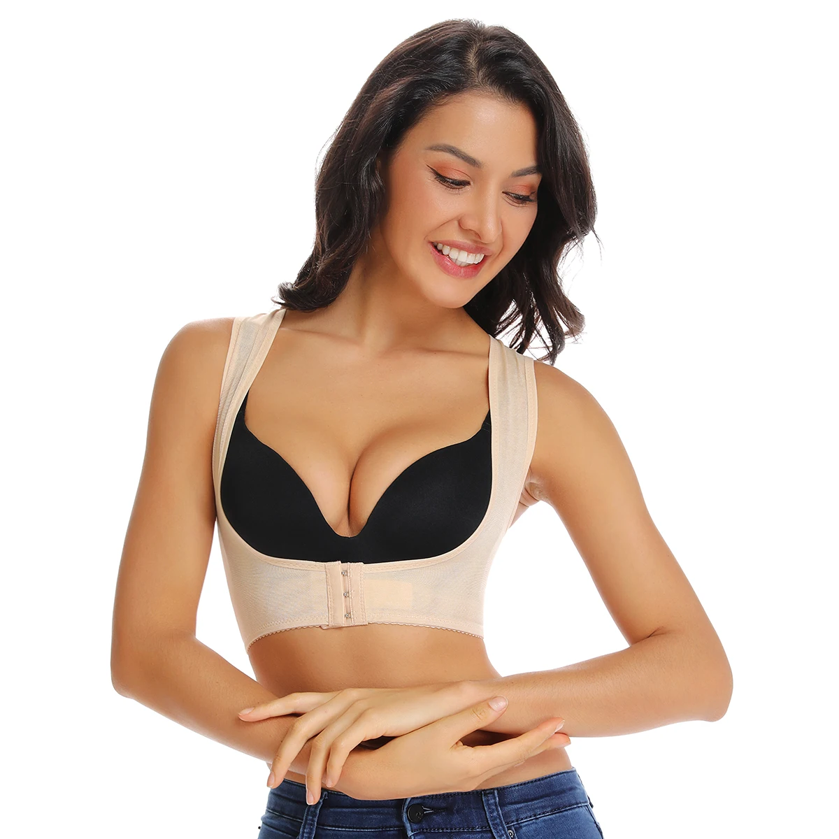 Joyshaper нижнее белье сексуальные женские Корсеты жилет груди Поддержка коррекции