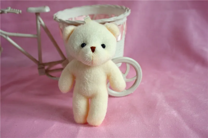 1/5/10 шт. мини плюшевый медведь плюшевые мягкие игрушки-животные маленькие