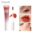 FOCALLURE блеск для губ Косметика увлажняющая LipTint уход 7 цветов водостойкая Румяна для лица макияж