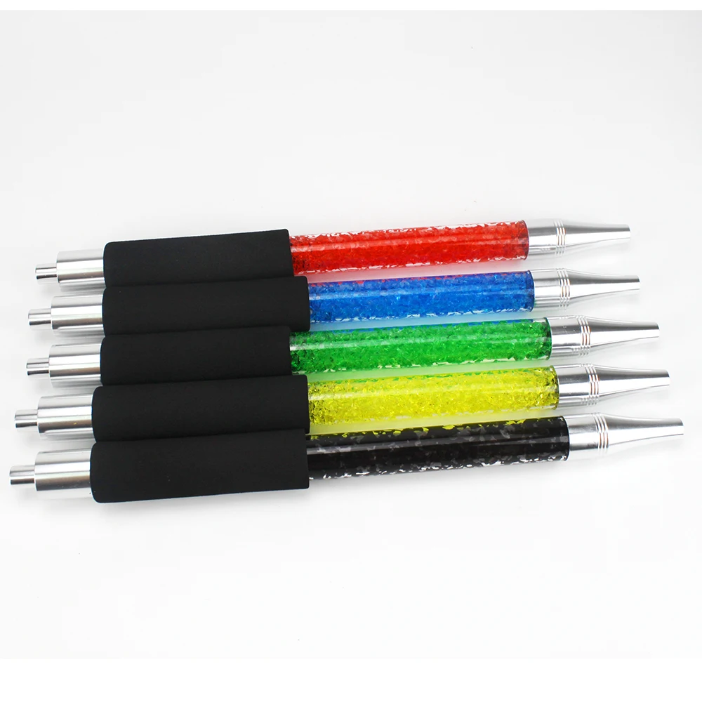 

10PCS 370mm Lengthen Hookah Mouthpieces Cool By Ice Shisha Hose Handle Narguile Nargile Smoking Accessories wholesale