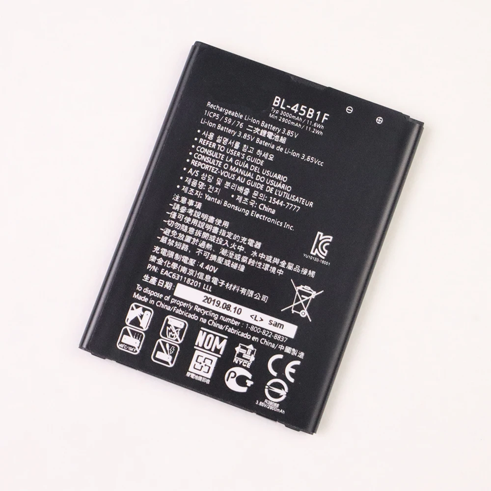 Высокое качество мобильного телефона оригинальный аккумулятор BL 45B1F Батарея для LG V10 H961N F600 H900 H901 VS990 H968 BL45B1F