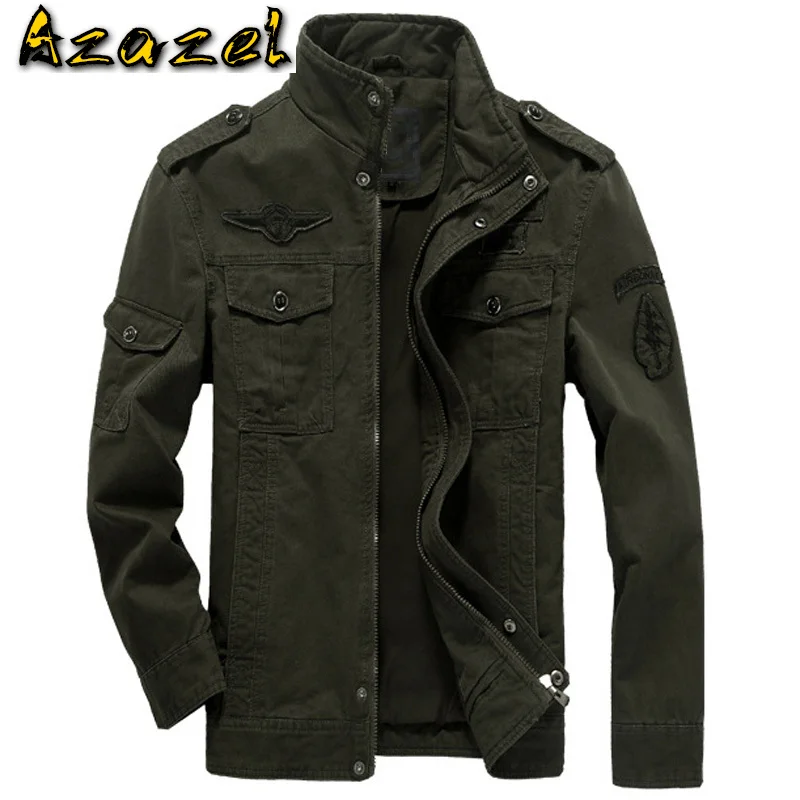 

Tactical Jackets Mens Streetwear Military Designer 6XL Man's Jackets and Coats Safari Designer European and American Style A622