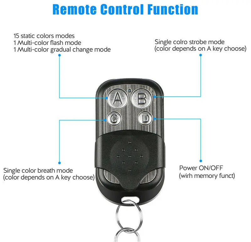 Автомобиль Мотоцикл Универсальный 12 шт. мотоцикл RGB 120LED неоновые под свечения