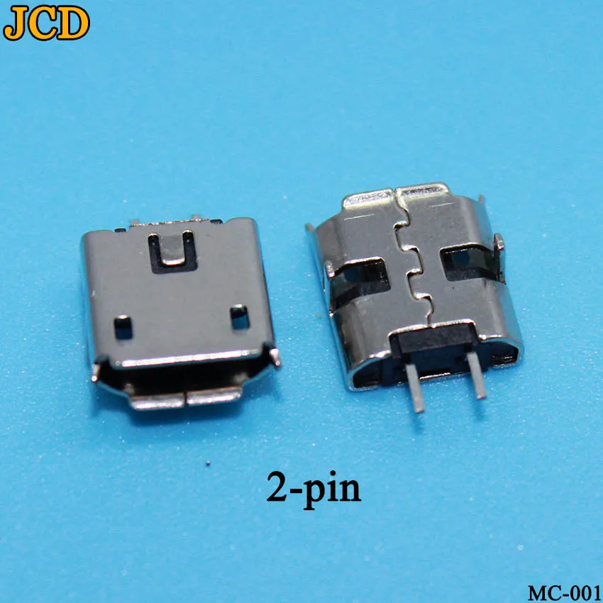 JCD 10pcs Micro USB 2pin B type Female Connector For Mobile Phone Jack 2 pin Charging Socket | Обустройство дома
