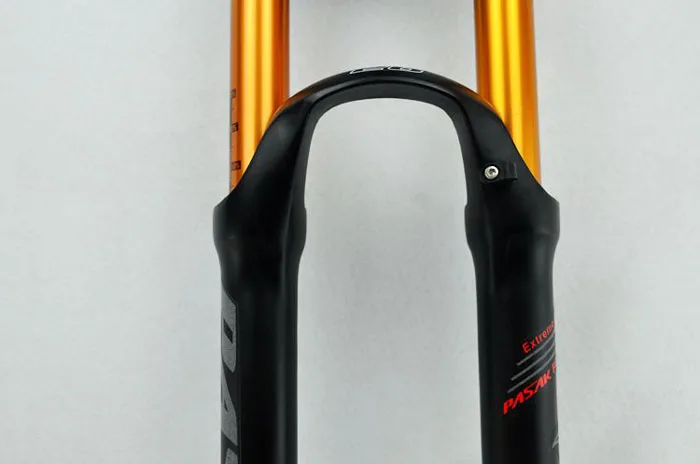 Пневматическая вилка Pasak Mtb 2" 27,5" 2" Золотая трубка 1 1/8" подвесная линия для горного велосипеда с дистанционным управлением RL HL