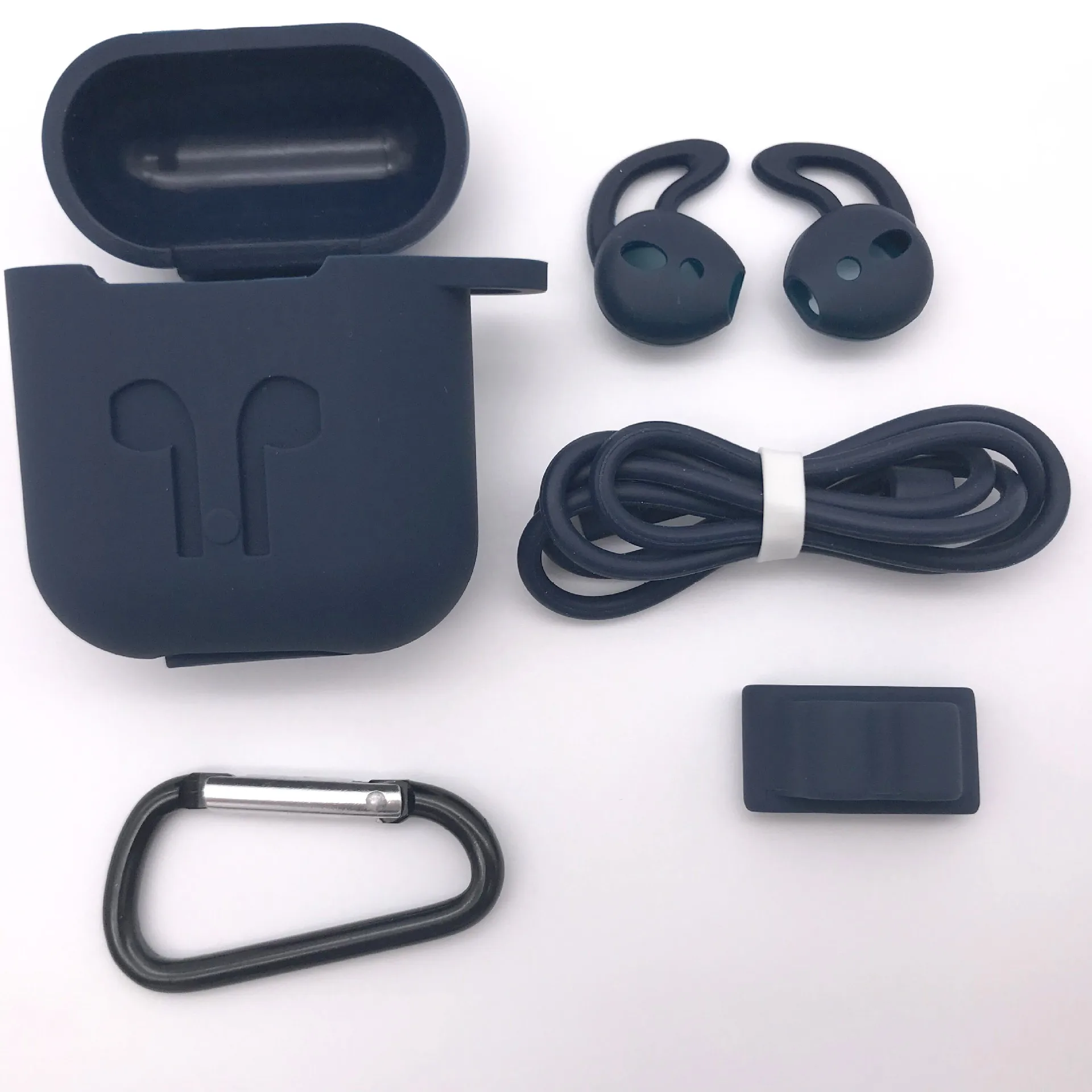 Для Apple Airpods зарядная коробка защита наушников 5 беспроводной Bluetooth комплект с
