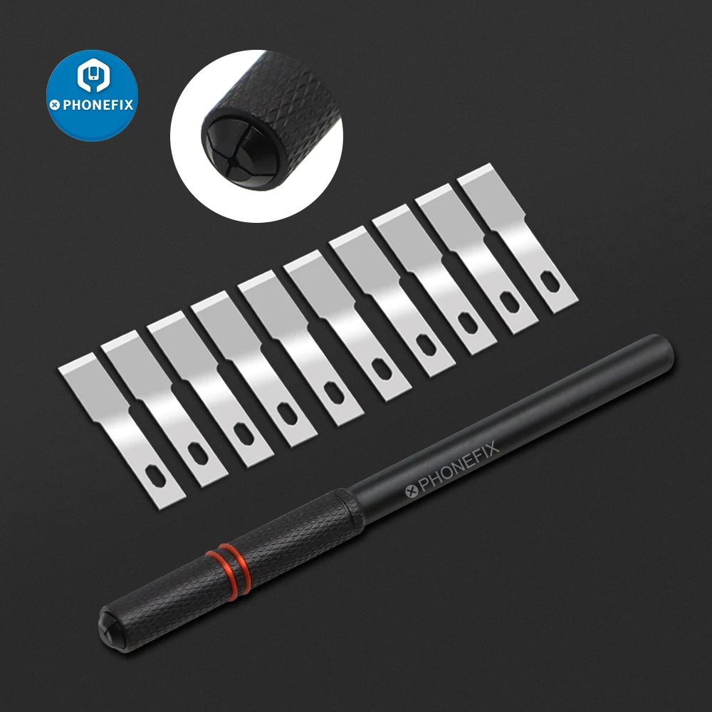 1 компл. Нож-Скальпель с металлической ручкой нож-Скальпель идентификацией лица