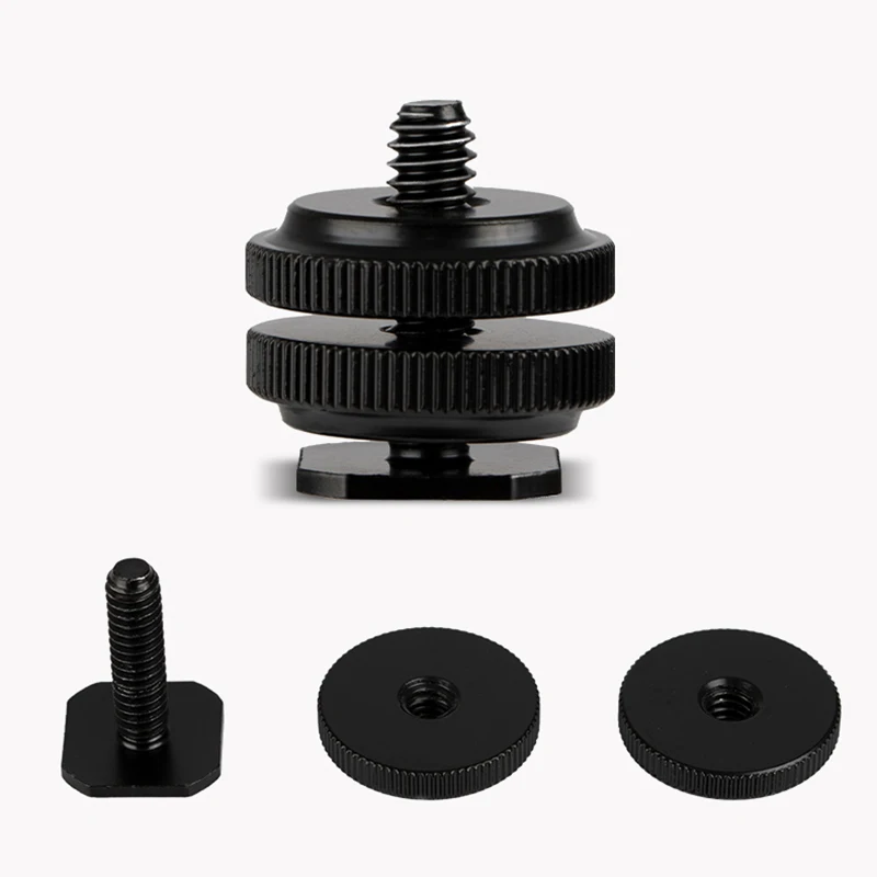 1/4&quot Screw For Camera Hot Shoe Flash Stand Adapter Socket Conversion Head Adapters Studio Accessory Base Nut Connector | Электроника