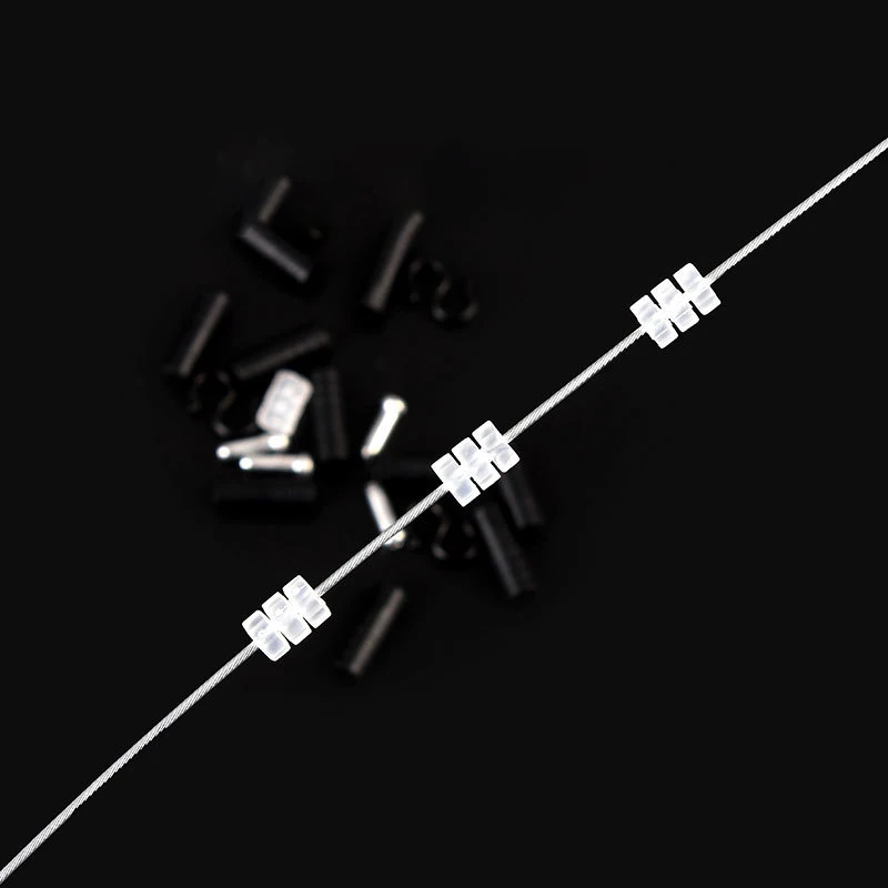 

200 PCS for 1.1-1.8mm MTB Road Bike Brake Cable Silicone Ring Foldable Shifter Cable Tube Octagonal O-Ring Line Protection Ring