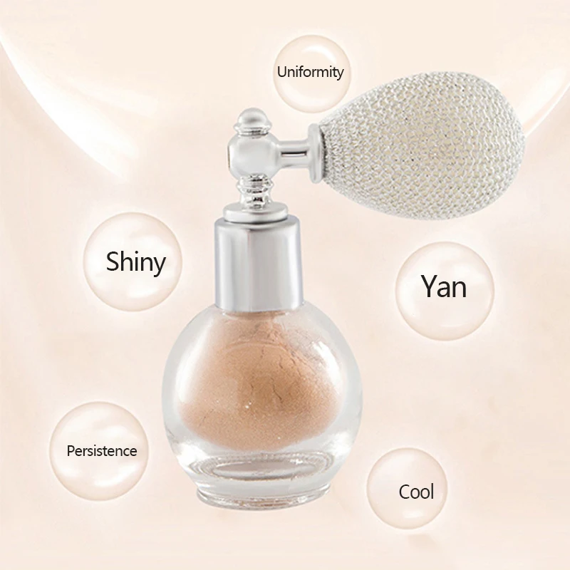 Новая высокая Порошковая подушка безопасности осветляющая пудра для тела тени