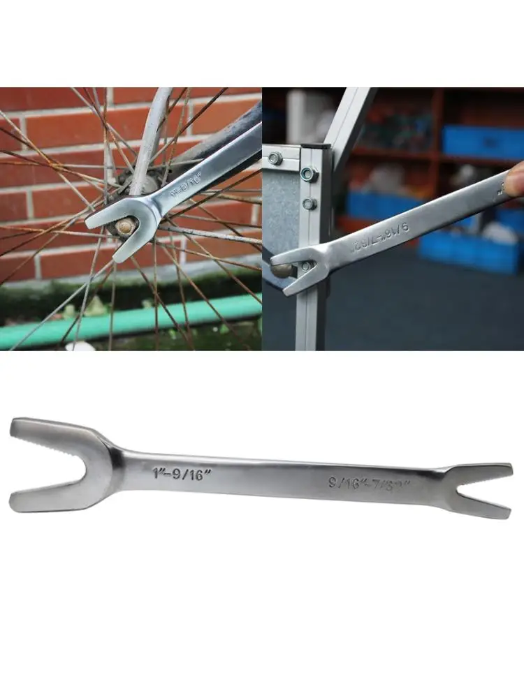 

4-25mm Shank Diameter Chromium Vanadium Steel Universal Spike V-wrench Silver