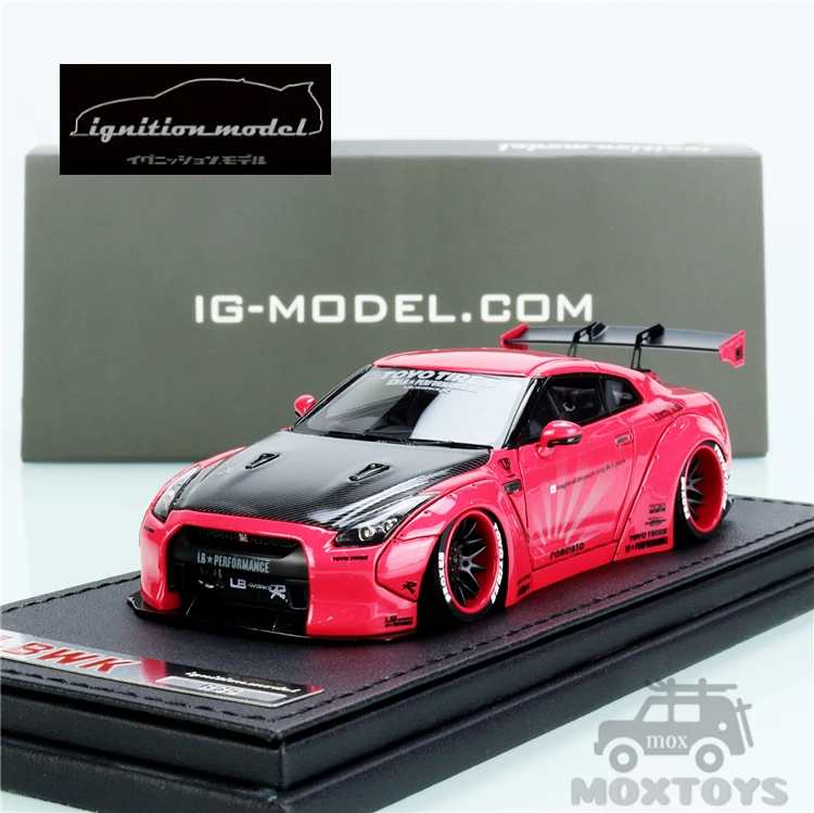 

IG 1:43 LBWK LB-WORKS Nissan GTR R35 Pink Metallic