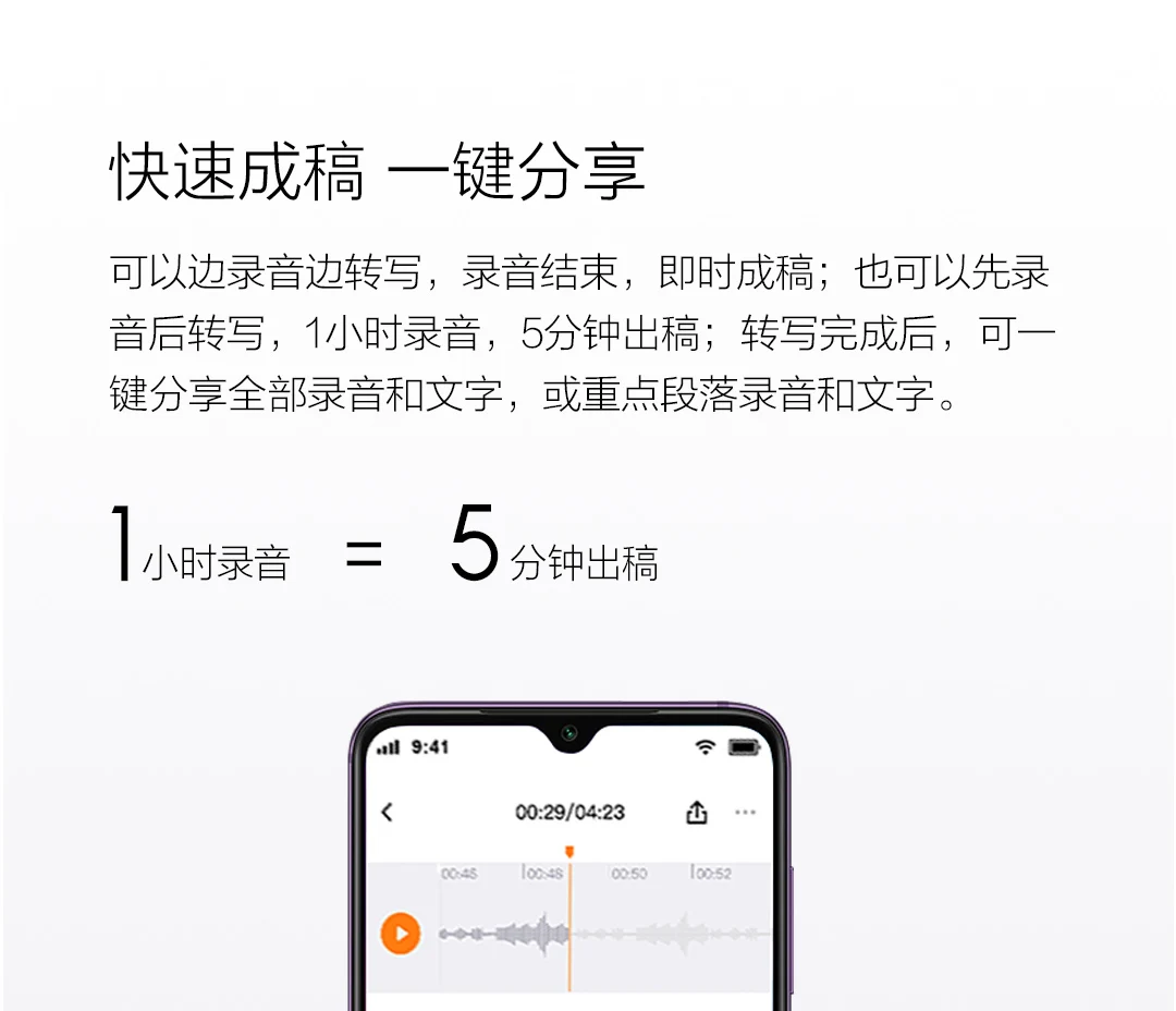 Xiaomi Sogou Smart Recording Pen HD Recording Intelligent Noise Reduction Back Clip Translator 360 Degree mi For Meeting Train