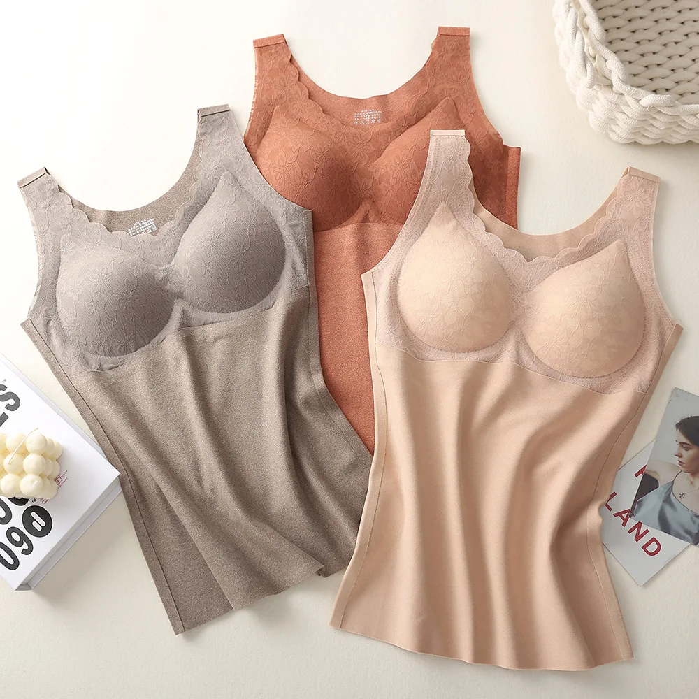 Осенне-зимний новый теплый немецкий бархатный жилет женское нижнее белье из