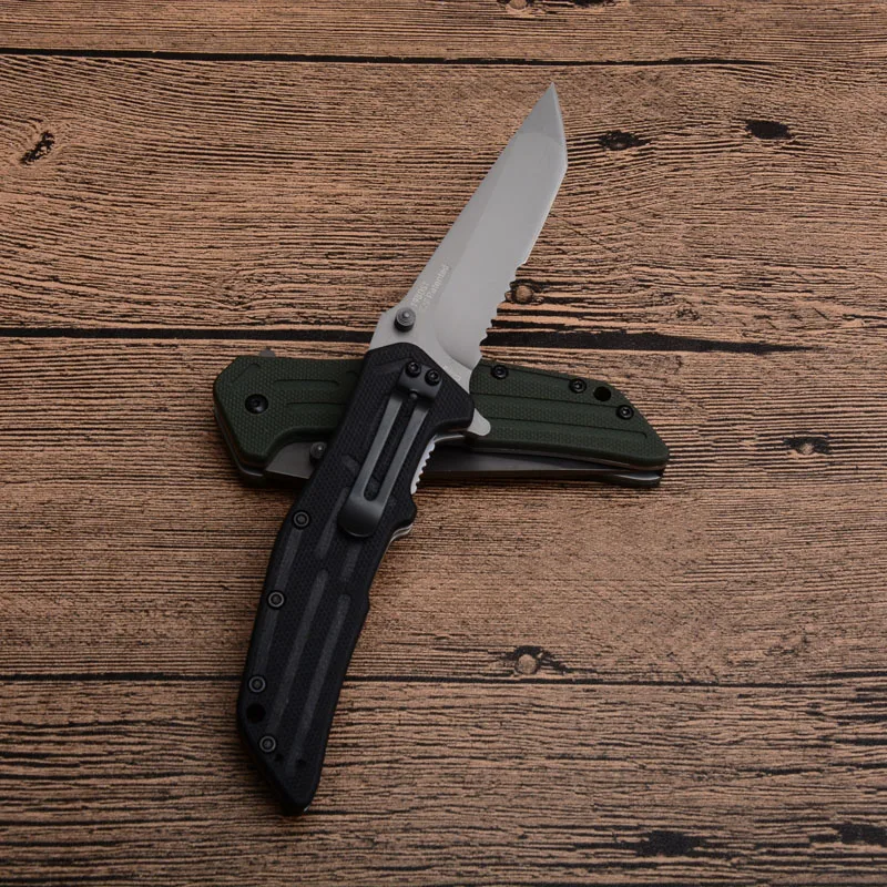 Складной карманный нож Kershaw 1980ST 8cr13mov G10 для кемпинга охоты выживания тактические