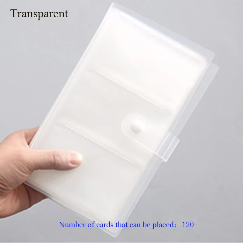 

5 Kinds Holder Binders Albums 120/240 Cards Capacity Cards For 60*90 mm Board Game Cards Book Sleeve Holder Movie Star Card Book