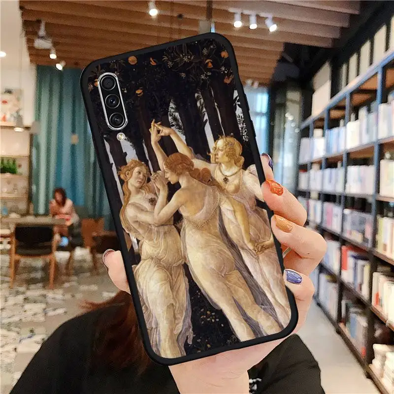 

Art Painting The Birth Of Venus Phone Case For Samsung galaxy A S note 10 7 8 9 20 30 31 40 50 51 70 71 21 s ultra plus