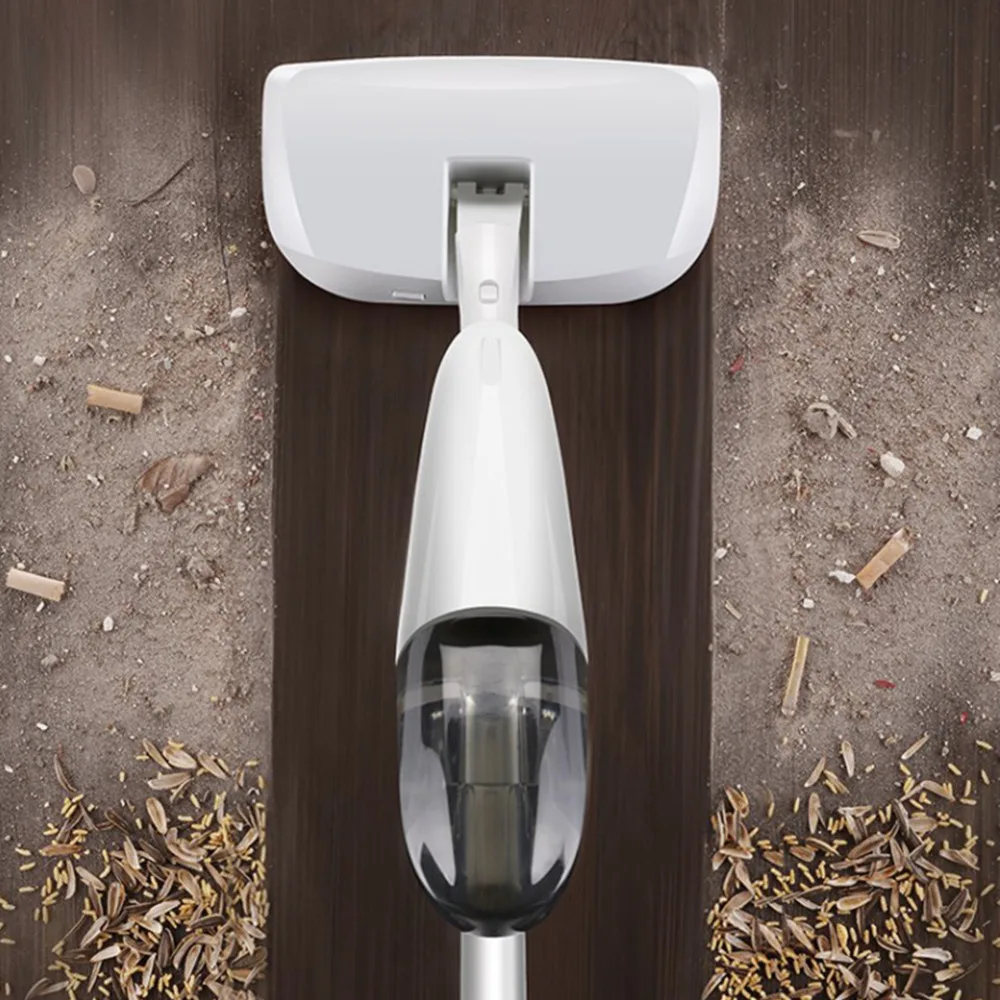 Новый 3в1 спрей Швабра набор со щеткой Волшебная деревянный пол плоская