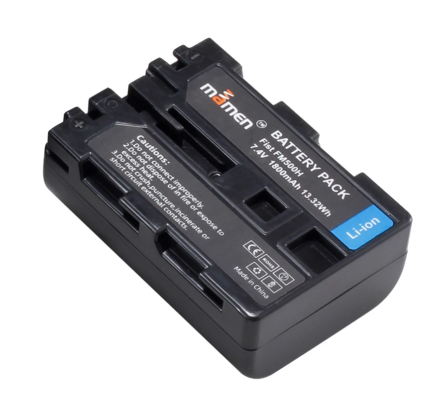 Mamen NP-FM500H NP FM500H NPFM500H Перезаряжаемые цифровой Батарея для sony A57 A58 A65 A77 A99 A550 A560 A580 Камера батареи
