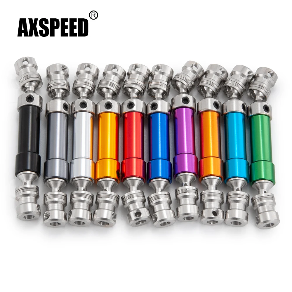 AXSPEED металлический задний центральный приводной вал Cvd трансмиссии для SCX10 80 мм