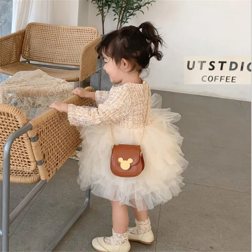 1st Birthday Party Baby Girls Dress Wedding Kids Dresses For Long Sleeve Princess Toddler Ball Gown | Детская одежда и обувь