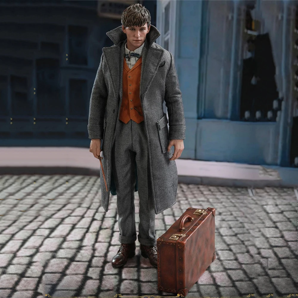 

In Stock Hot Toys MMS512 1/6 Scale Full Set Fantastic Beasts Newt Scamander Male Action Figure Model for Fans Collection Gifts
