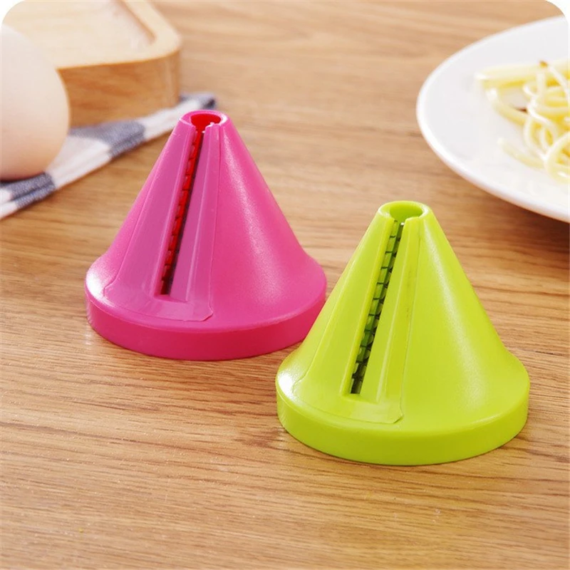 Кухонные аксессуары 1 шт. Воронка для овощей морковный резак редиски Shred Slicer