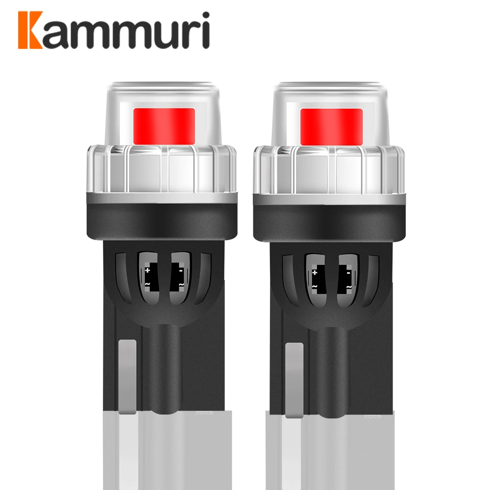 Светодиодная CAN шина KAMMURI 2x T10 W5W 168 194 стояночные огни для BMW Mercedes Benz Audi Honda Ford Toyota VW
