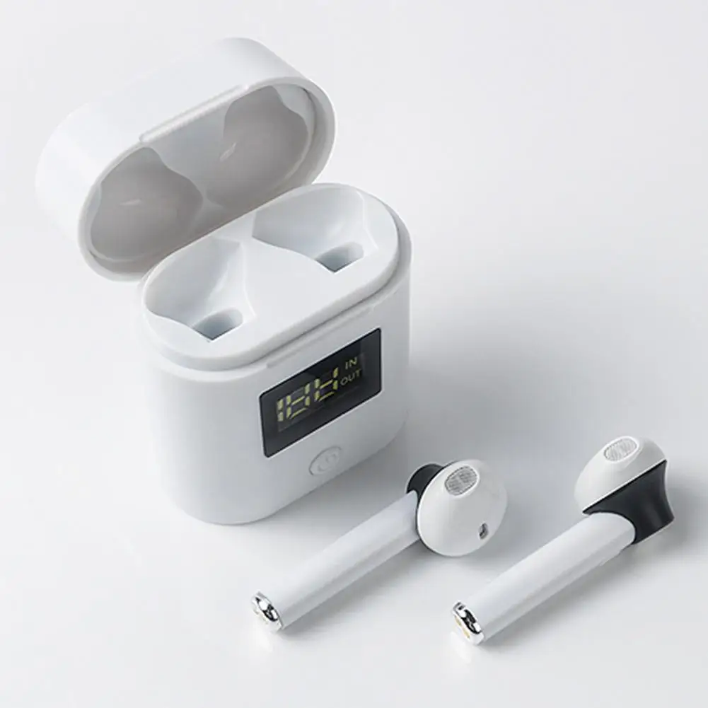 Беспроводные Bluetooth наушники спортивные басовые гарнитура HD стерео беспроводные