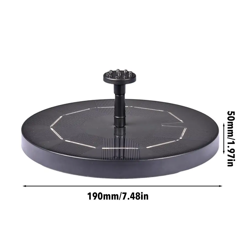 

3.5V Solar Fountain Watering kit Power Solar Pump Pool Pond Submersible Waterfall Floating Solar Panel Water Fountain For Garden