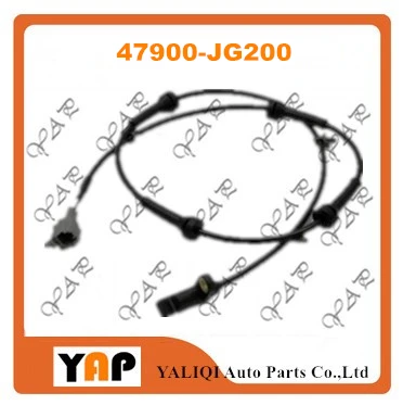 Датчик АБС пластика ASSY ANTISKID задним и левым для FITNISSAN ROGUE X TRAIL S35 T31 T31Z 2.5L L4 4WD 47900 JG200