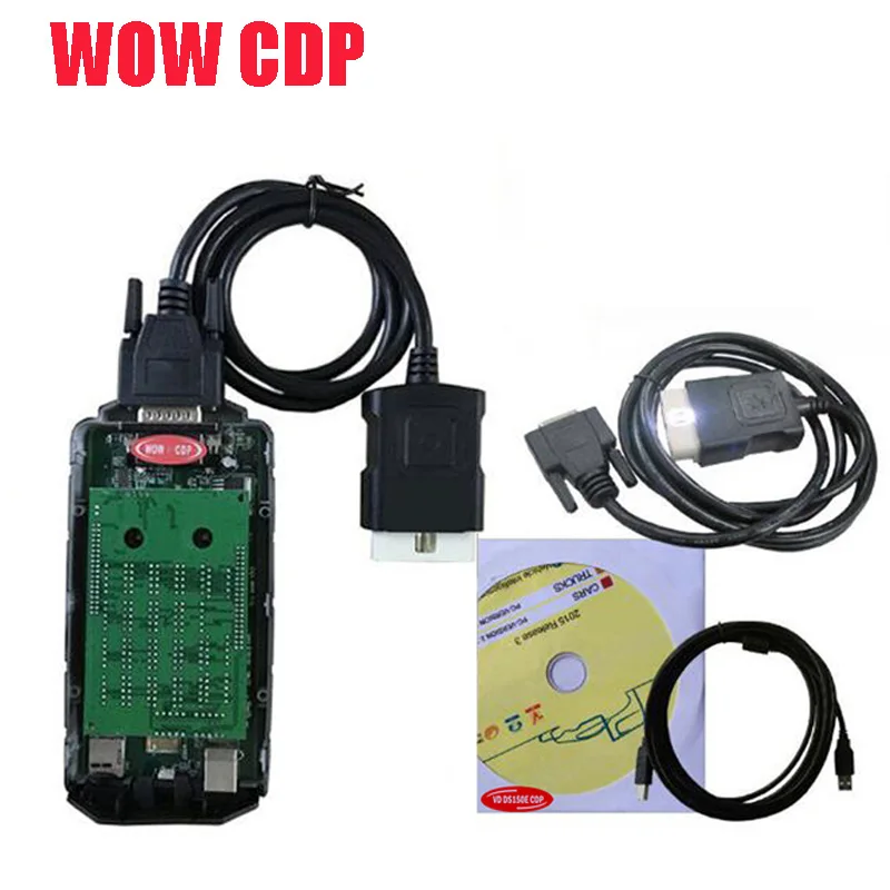 С Bluetooth usb v5.008R2 keygen WOW cdp VD TCS CDP для легковых грузовиков vd ds150e cdp OBD2 диагностический инструмент vdijk autocoms pro - Цвет: with usb only