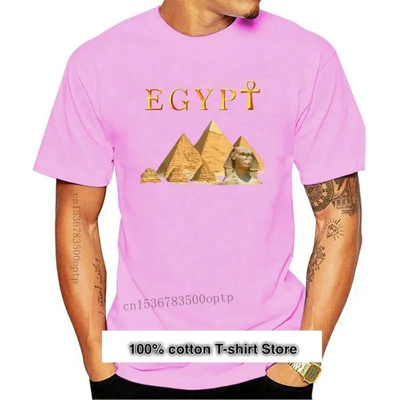 

Camiseta de Sphinx de faraon, camiseta gipcia стат, ropa camiseta de marca