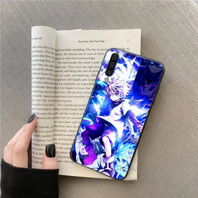 

Hunter X Hunter Killua Zaoldyeck Phone Case For Samsung galaxy S note 7 8 9 10 20 fe edge A 6 10 20 30 50 51 70 lite plus Soft