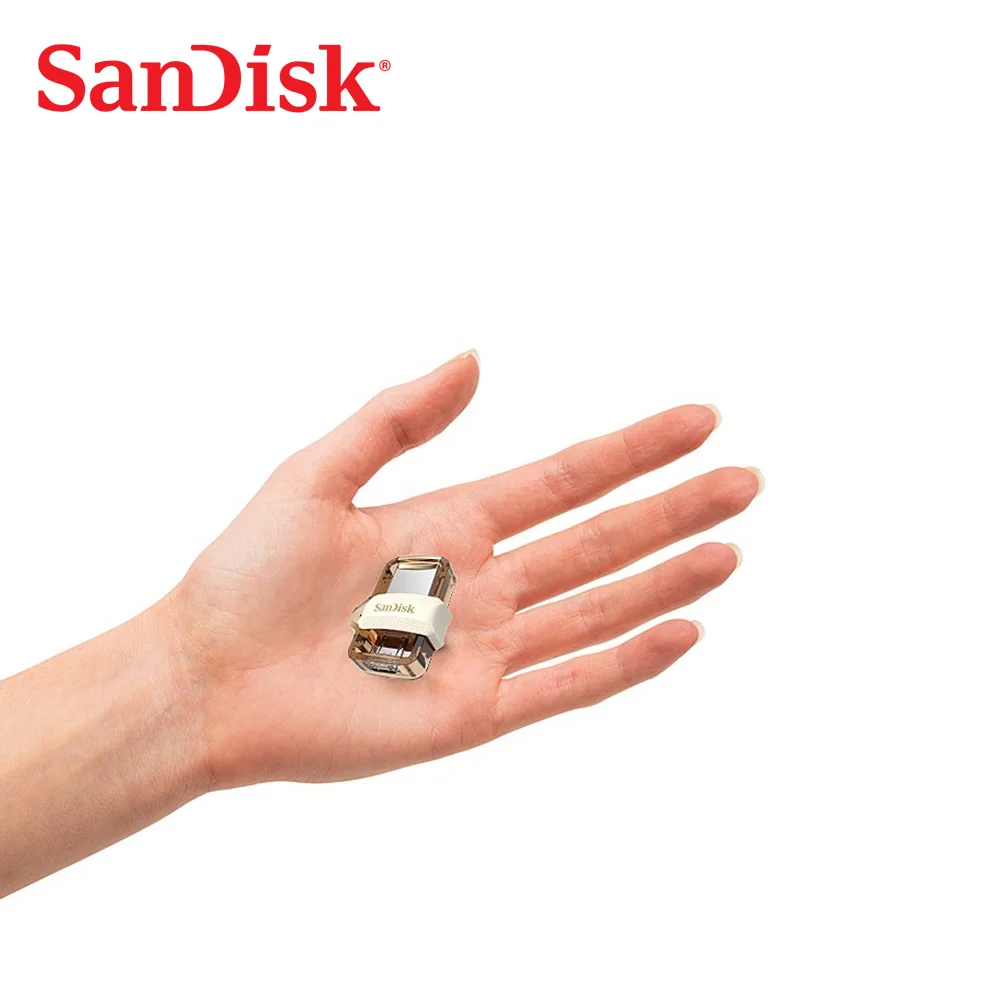 Sandisk sdd3 Экстремальный высокоскоростной 150 м/с двойной OTG USB флеш-накопитель 64 ГБ 32 ГБ мини-накопитель USB3.0 флеш-накопитель подлинный