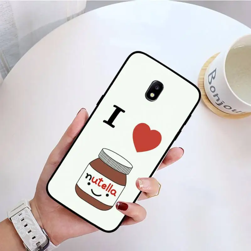Чехол для телефона YNDFCNB nutella с шоколадным соусом Samsung Galaxy J7 PRIME J2Pro2018 J4 Plus J5 J6 Duo Neo J737