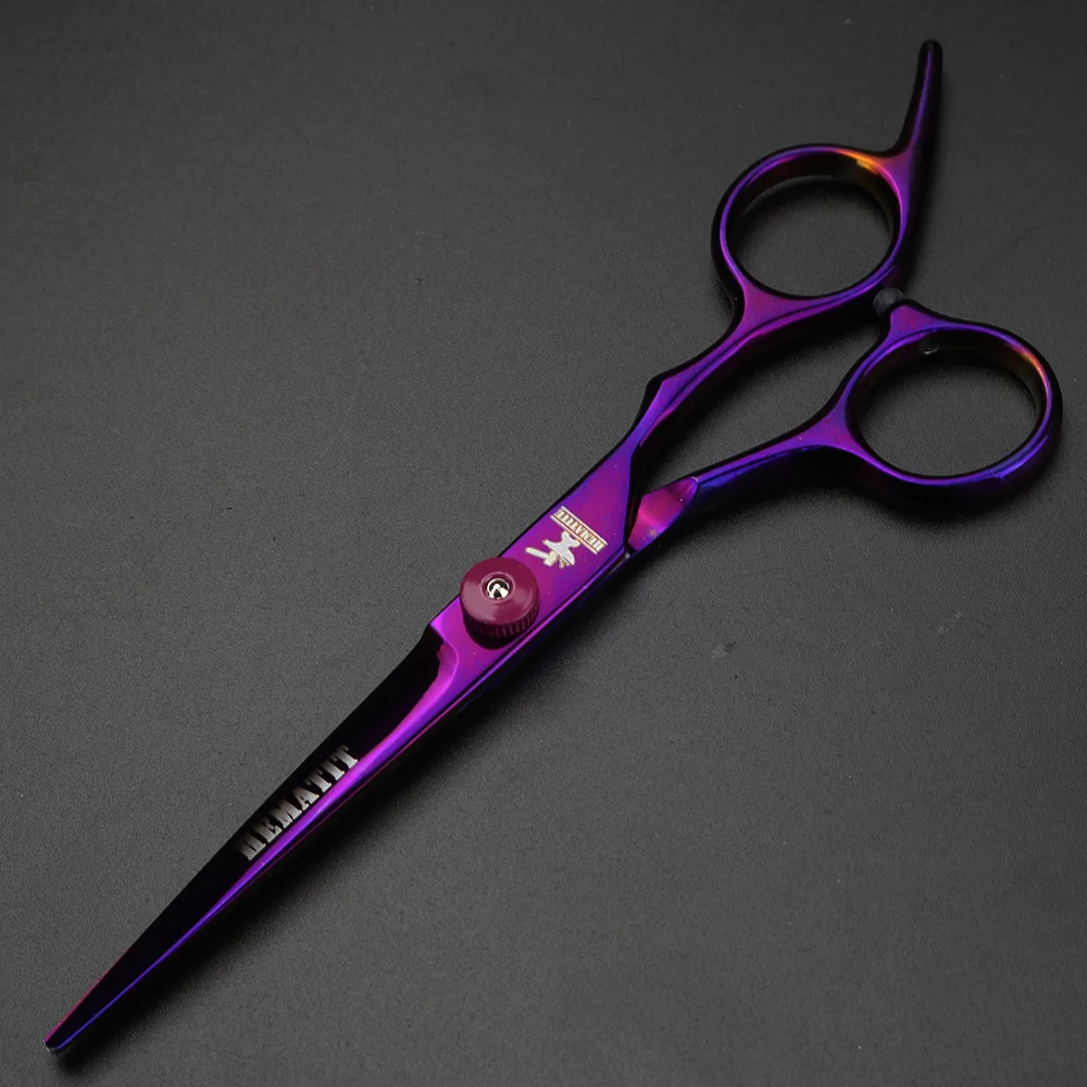 

6 Inch Professional Japan steel Pet Dog Grooming Scissors Set Dog Shears Hair Cutting Thinning Curved Scissors With Comb Bag