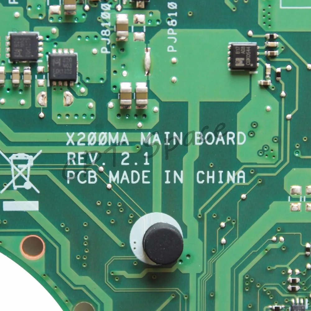 X200MA N2830/N2840 2G память для ASUS X200M REV: 2,1 Материнская плата для ноутбука X200MA материнская плата X200MA материнская плата протестированная звуком
