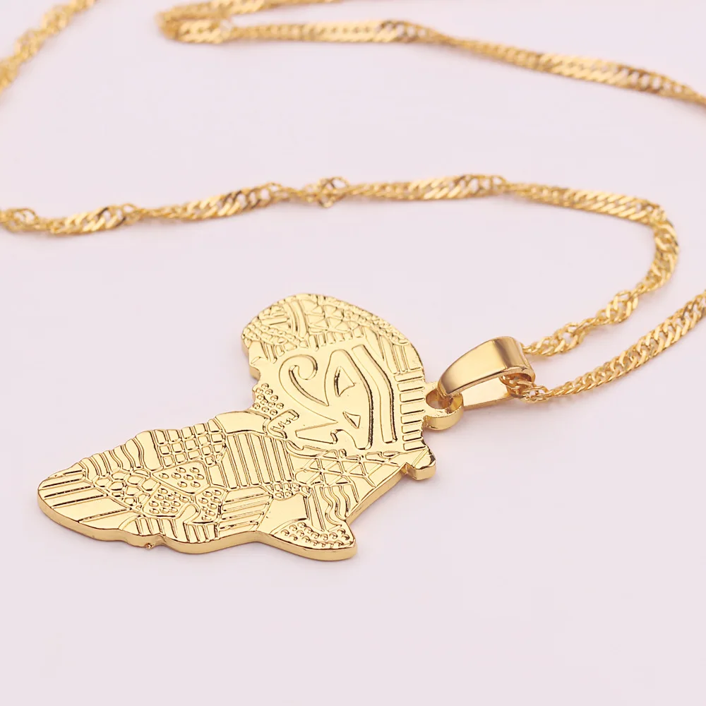Ожерелье Collare P892 мужское Ювелирное Украшение с подвеской в виде Африканской