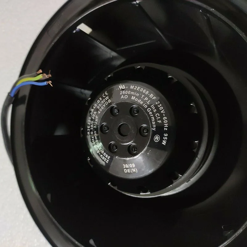 

Processor Cooler For R2E220-AA40-B8 AC 230V 0.38/0.40A85/90W Centrifugal Cooling Fan