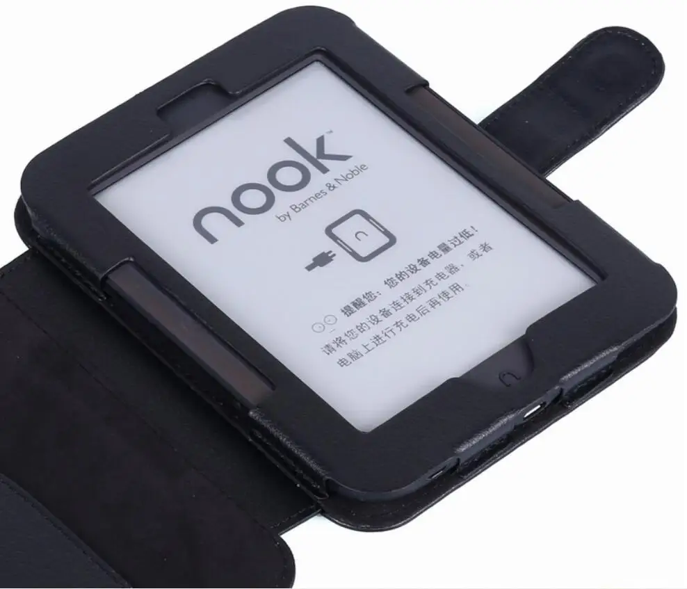 Leather Case for Barnes and Noble Nook 2 3 Generation 6 inch Simple Touch with GlowLight | Tablets & e-Books