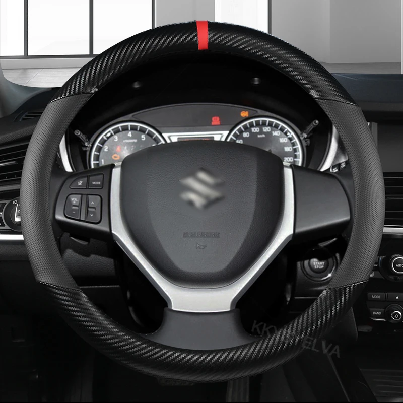 

Кожа из углеродного волокна для Suzuki Swift Grand Vitara Ertiga SX4 Alto Ciaz Dzire APV S-Cross Ignis