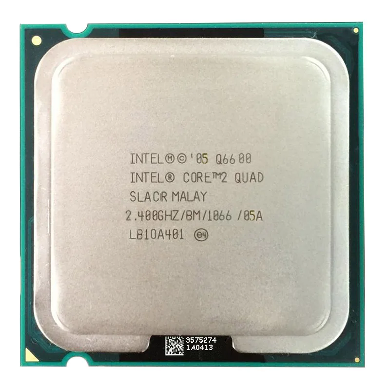 

Intel core 2 quad Q6600 2.4GHz Quad-Core FSB 1066 Desktop LGA 775 CPU Processor Q6600 CPU