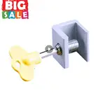 Регулируемый оконный замок, раздвижные оконные замки, алюминиевый сплав, дверная рама