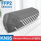 1-100 шт ffp2mask многоразовые kn95 маски ce Mascarillas ffp2reutilizable mascherine fpp2 Cubrebocas KN95 маска для лица защитные маски