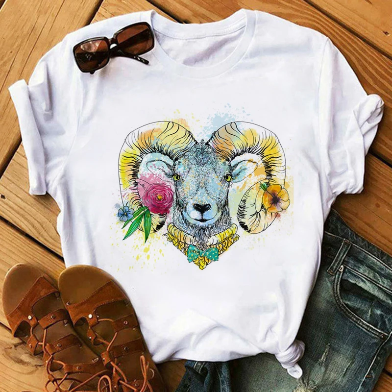 Модные милые футболки с цветами Harajuku женская футболка Ullzang аниме эстетика Blusas