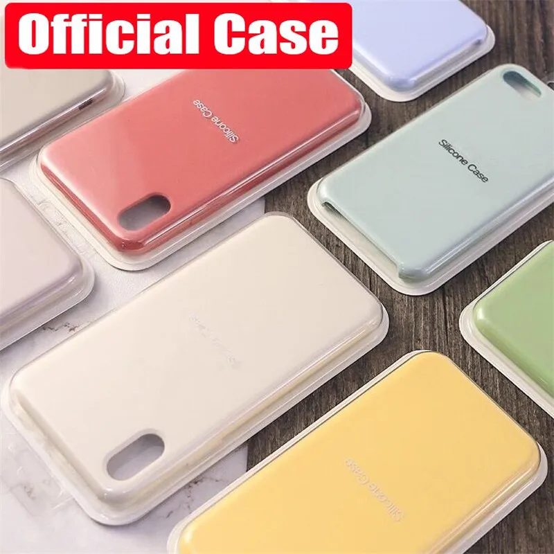 Оригинальный официальный силиконовый чехол для iphone 11 Pro Max XS MAX XR X Чехлы Apple 7 8 6 6S Plus