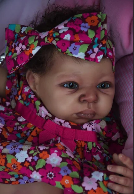 NPK популярный этнический reborn doll kit очень мягкий на ощупь свежий цвет неокрашенный