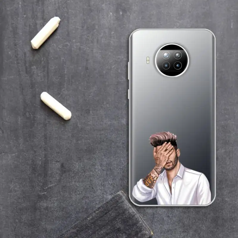 

Zayn malik singer one direction Phone Case Transparent for Xiaomi Redmi note 10 t 8 9 pro lite 11