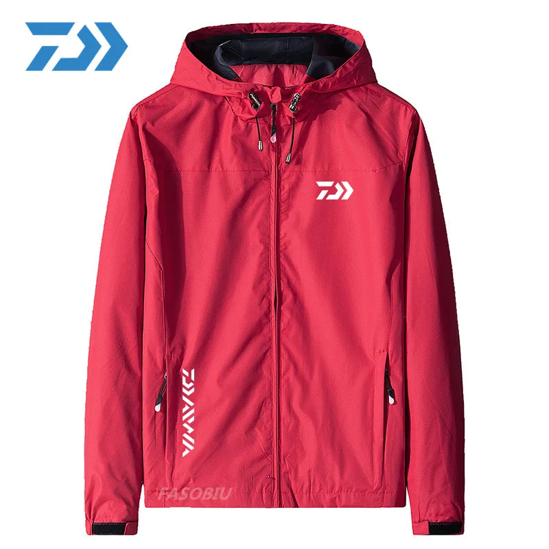 

2021 Daiwa Men Fishing Jacket Thin Autumn Fishing Clothes Waterproof Durable Fishing Shirt Multi-pocket Outdoor Clothing Mens